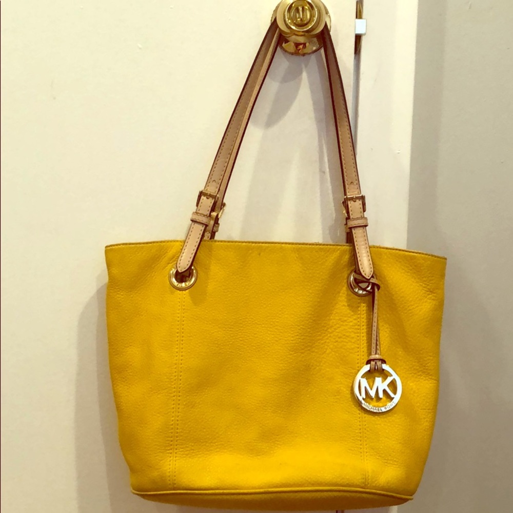 Mustard Yellow Michael Kors bag